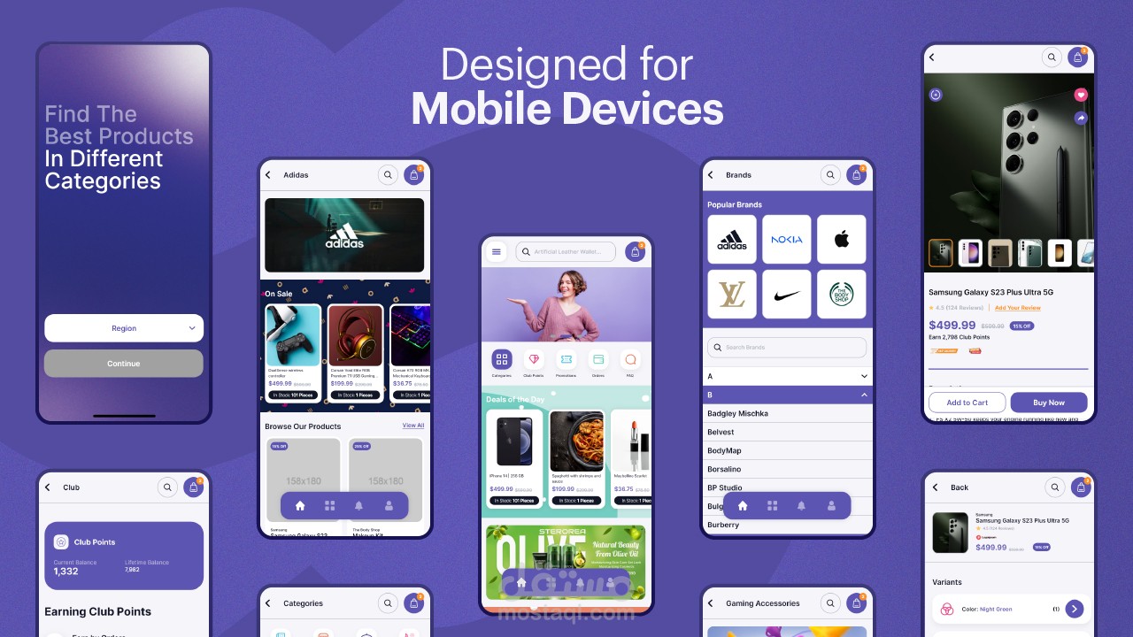 متجر الكترونى احترافى يصلح لبيع كل المنتجات - صورة 5